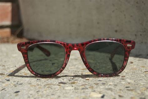 ray ban leopard print sunglasses